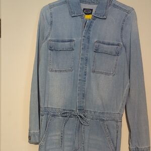 Denim Coveralls Size 2
